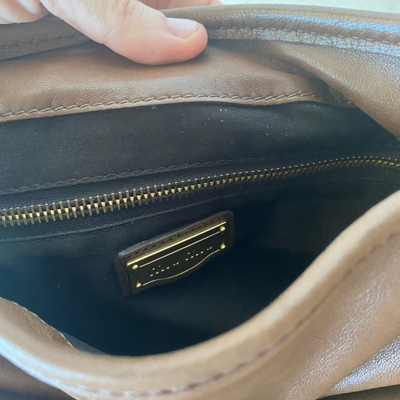Miu miu brown leather hand bag, excellent condition - Picture 3 of 3